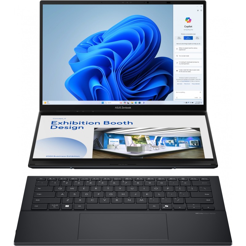 Buy ASUS ZenBook Duo 14' U9-285H 32 2TB - UX8406CA-PZ068X - W11P in Cyprus, Nicosia, Limassol, Larnaka, Pafos