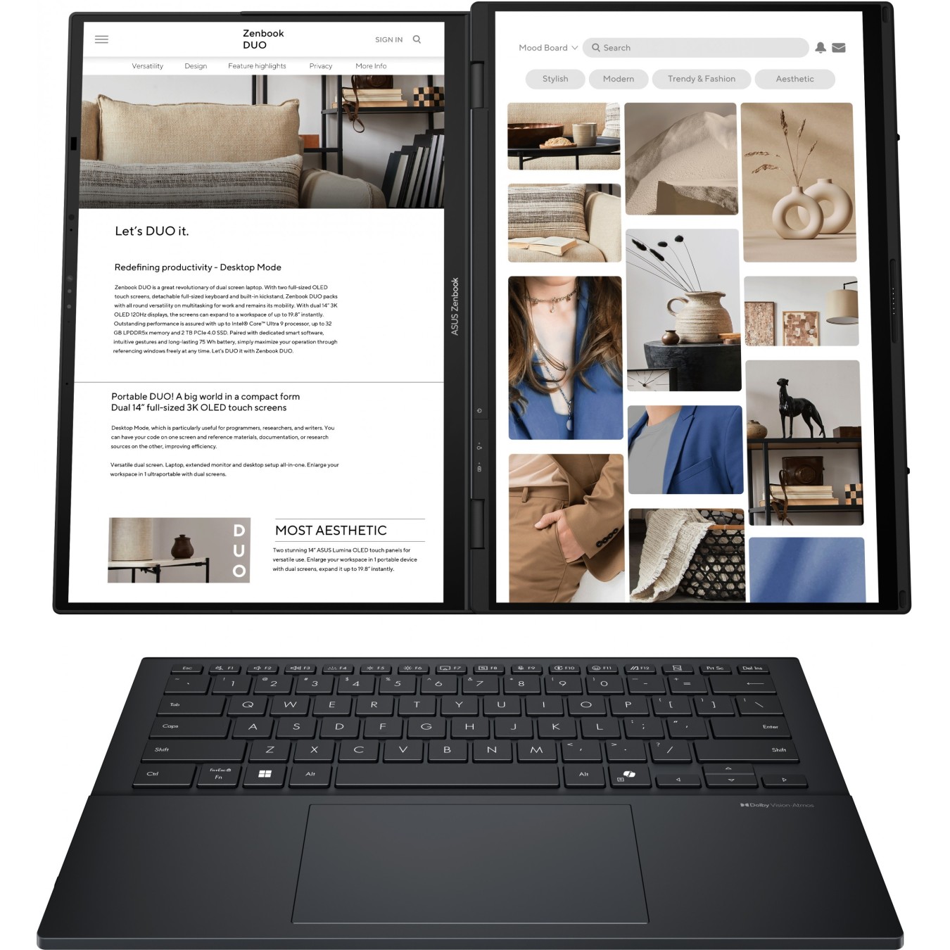 ASUS ZenBook Duo 14' U9-285H 32 2TB - UX8406CA-PZ068X - W11P — Buy in Cyprus with Fast Delivery