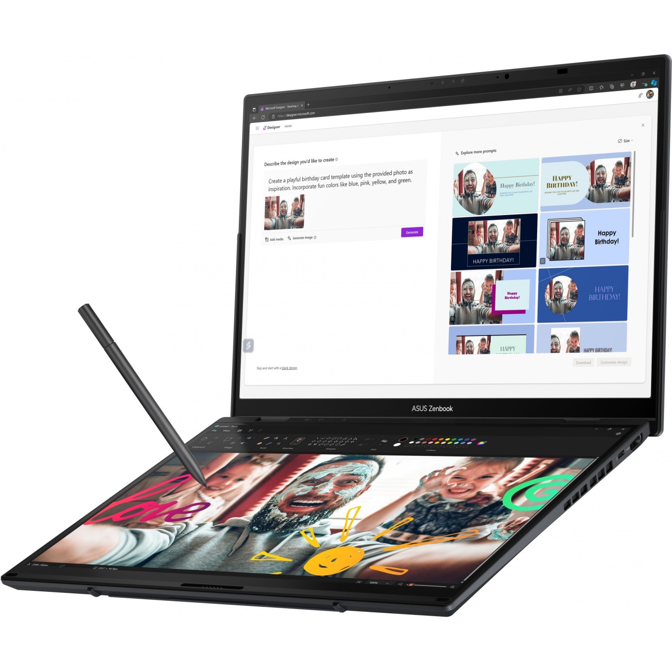 ASUS ZenBook Duo 14' U9-285H 32 2TB - UX8406CA-PZ068X - W11P — Buy in Cyprus with Fast Delivery