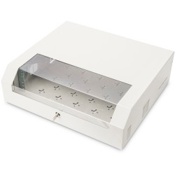 Buy Wall-mount enclosure SOHO 3HE 145x500x475 mm Grey Slim - SOHO - Grey, 3U in Cyprus, Nicosia, Limassol, Larnaka, Pafos