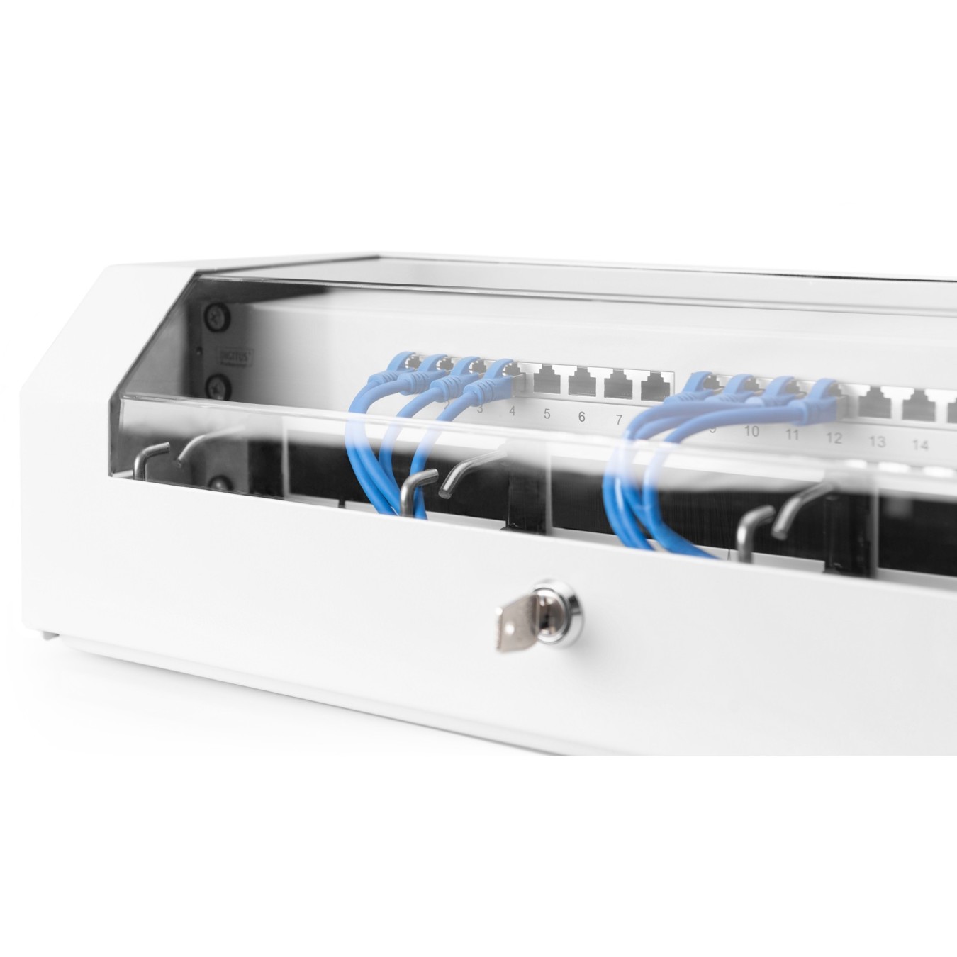 Wall-mount enclosure SOHO 3HE 145x500x475 mm Grey Slim - SOHO - Grey, 3U — Buy in Cyprus with Fast Delivery