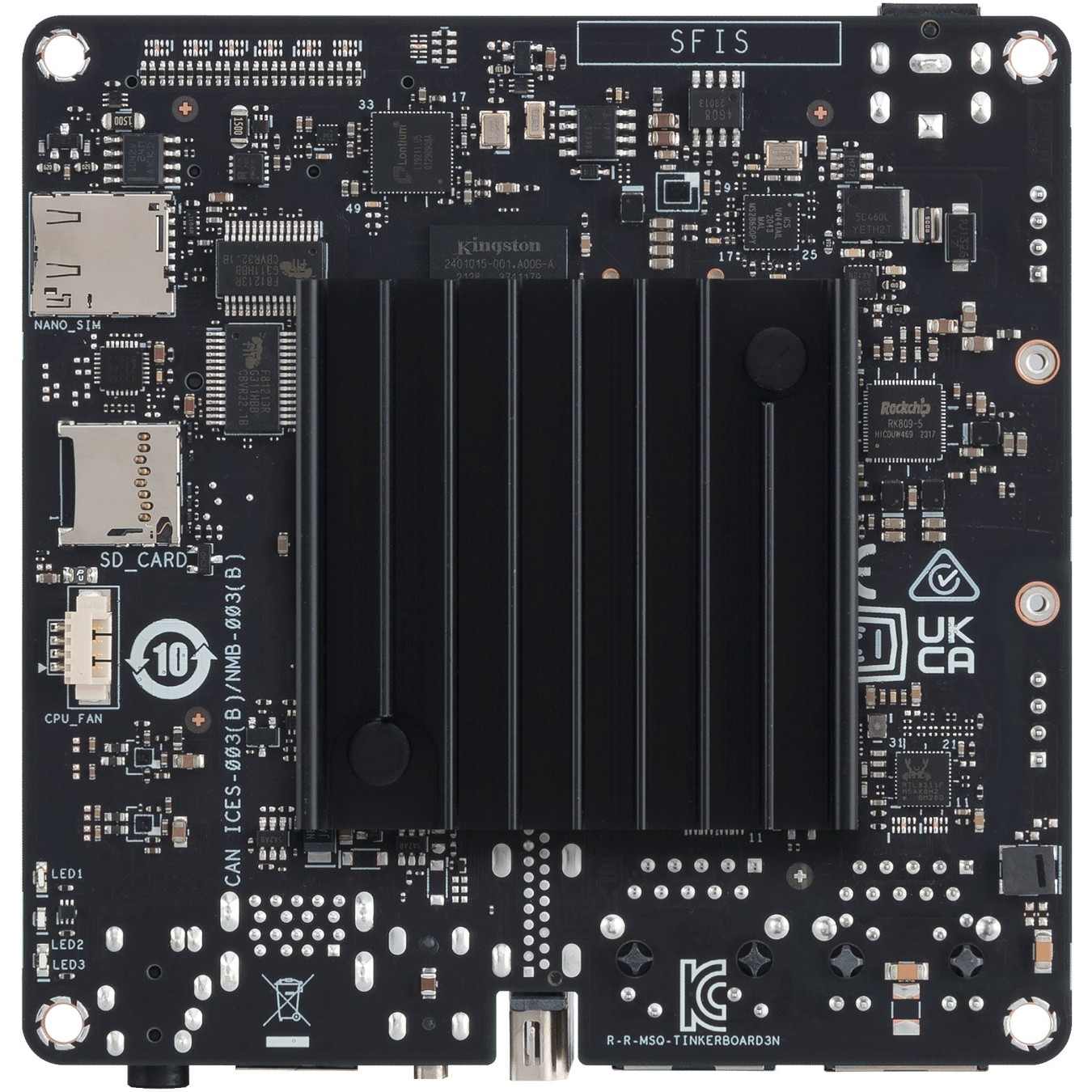 ASUS Tinker Board - 3N - RK3568 Quad-Core, 4GB RAM, 32GB eMMC, Mali-G52 on-board — Buy in Cyprus with Fast Delivery