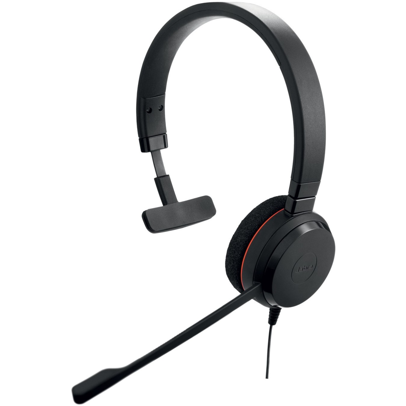 Jabra Evolve 20 MS Mono USB NC Überkopfbügelmodell - Black, Wired, Monaural, Head-band — Buy in Cyprus with Fast Delivery