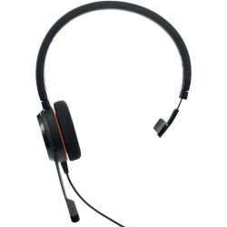 Buy Jabra Evolve 20 MS Mono USB NC Überkopfbügelmodell - Black, Wired, Monaura... in Cyprus, Nicosia, Limassol, Larnaka, Pafos