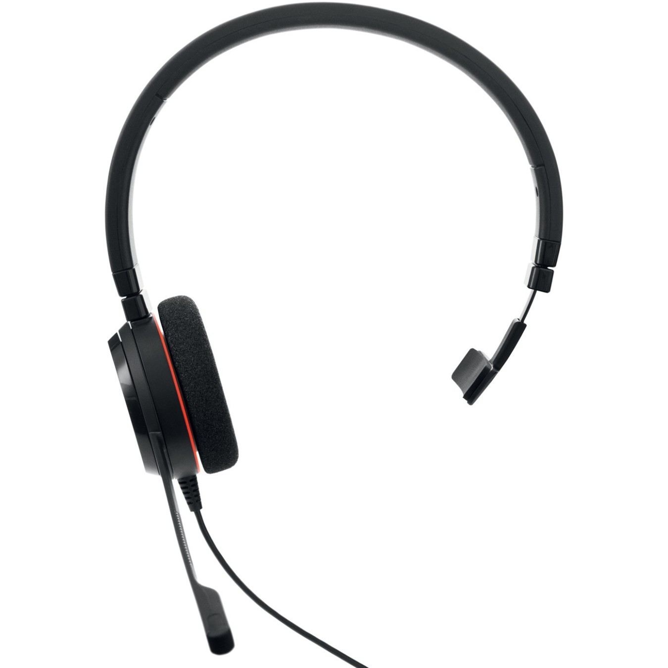 Jabra Evolve 20 MS Mono USB NC Überkopfbügelmodell - Black, Wired, Monaural, Head-band — Buy in Cyprus with Fast Delivery