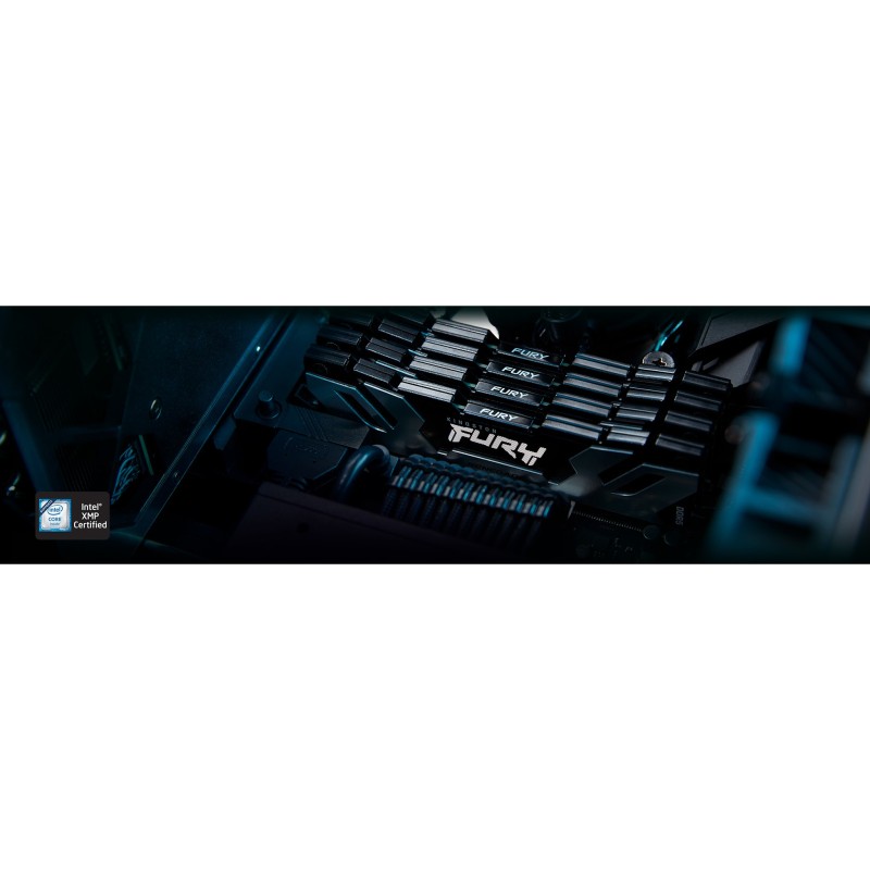 Buy KINGSTON 64GB 6400MT s DDR5 CL32 DIMM Kit of 2 FURY Renegade Silver XMP in Cyprus, Nicosia, Limassol, Larnaka, Pafos