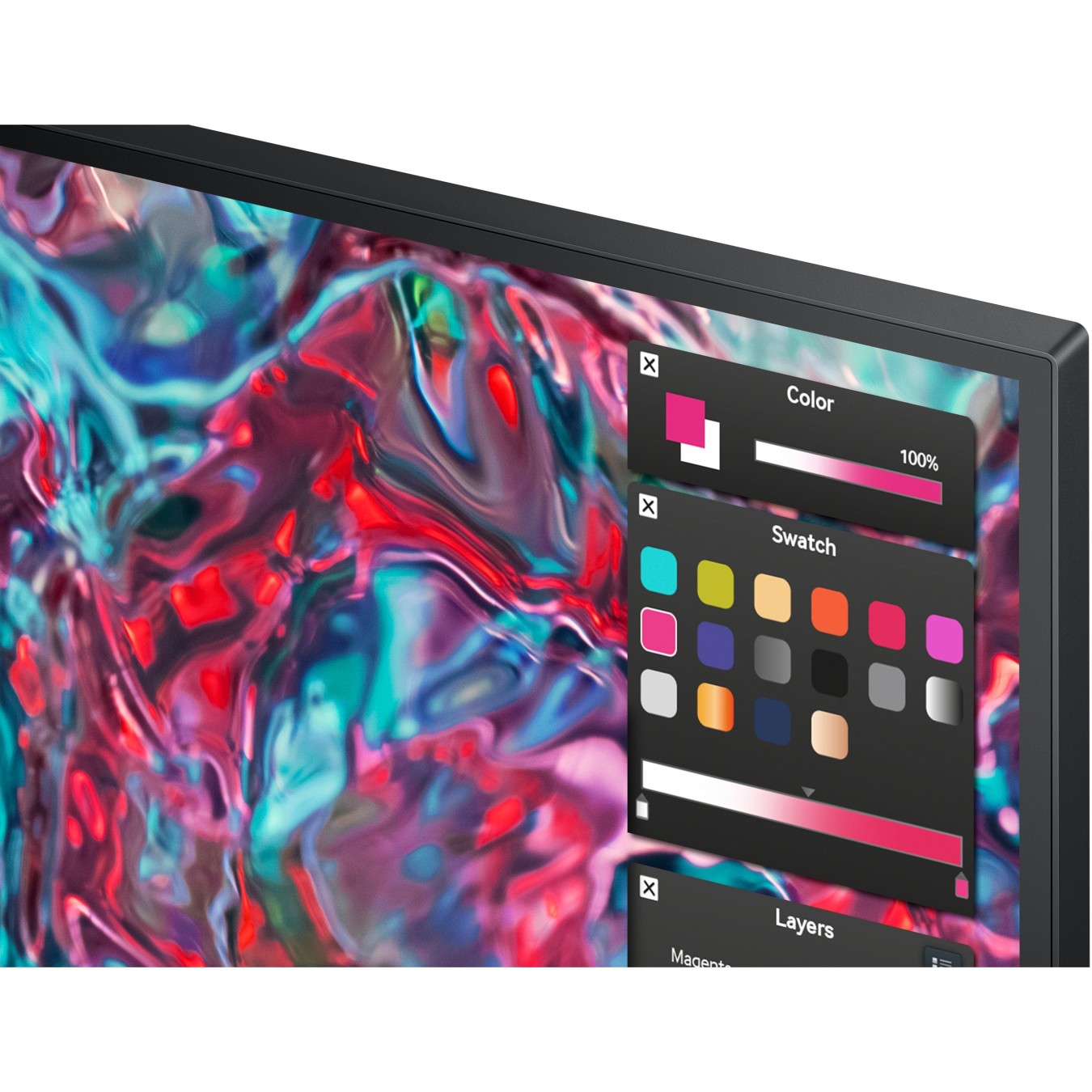 68.6cm 27'' (3840x2160) Samsung ViewFinity S8 - S27B800TGU - 16:9 5ms IPS HDMI 2xThunderbolt4 VESA Pivot 4K Black