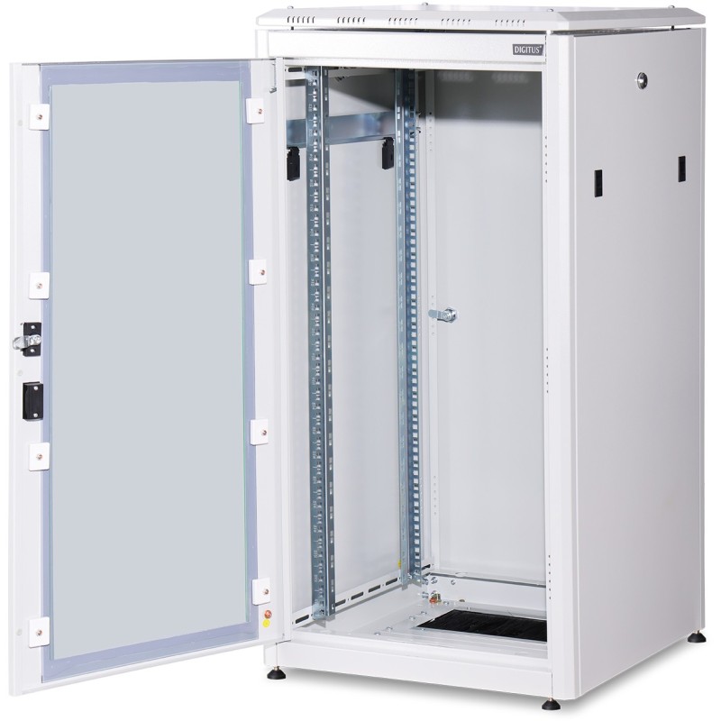 Buy DIGITUS Netzwerkschrank Unique 22HE 1164x600x600mm grau (Speditionsversand) ... in Cyprus, Nicosia, Limassol, Larnaka, Pafos