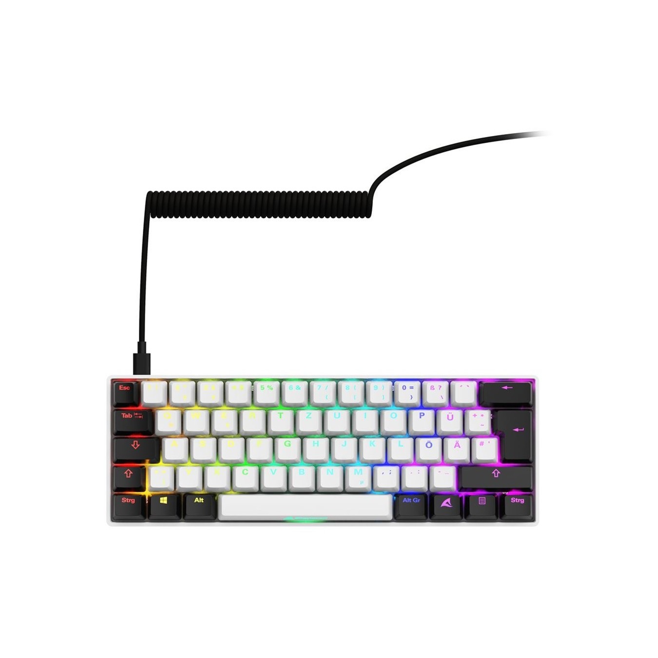 Sharkoon Skiller SGK50S4 Gen2 - SGK50S4 Gen2 - White-Yellow DE — Buy in Cyprus with Fast Delivery
