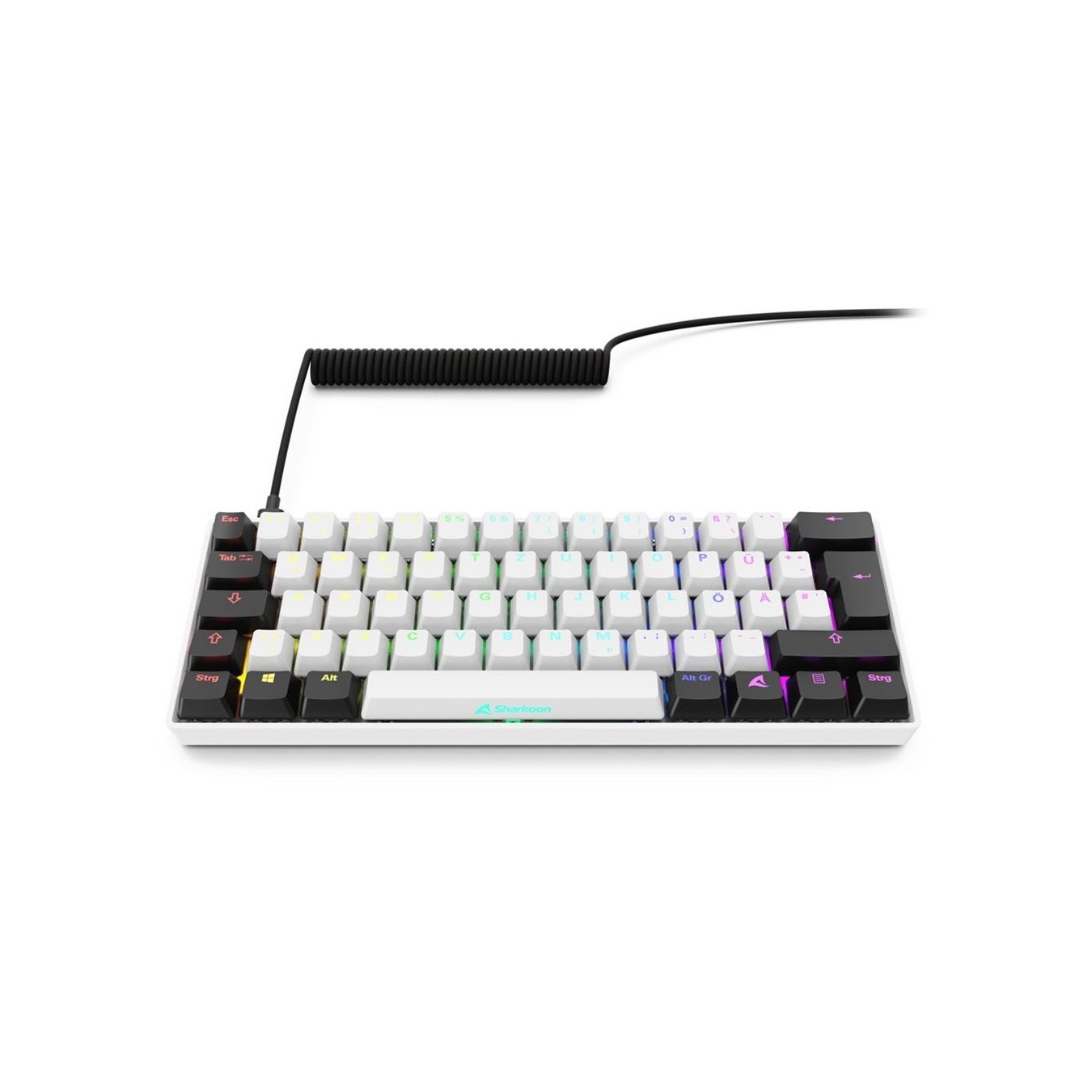 Sharkoon Skiller SGK50S4 Gen2 - SGK50S4 Gen2 - White-Yellow DE — Buy in Cyprus with Fast Delivery