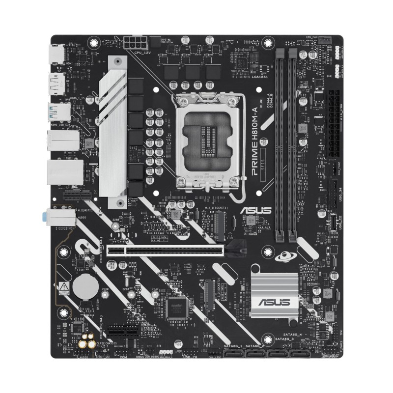 Buy ASUS PRIME H810M-A CSM - H810M-A (LGA1851) Micro-ATX Motherboard, Intel H810... in Cyprus, Nicosia, Limassol, Larnaka, Pafos