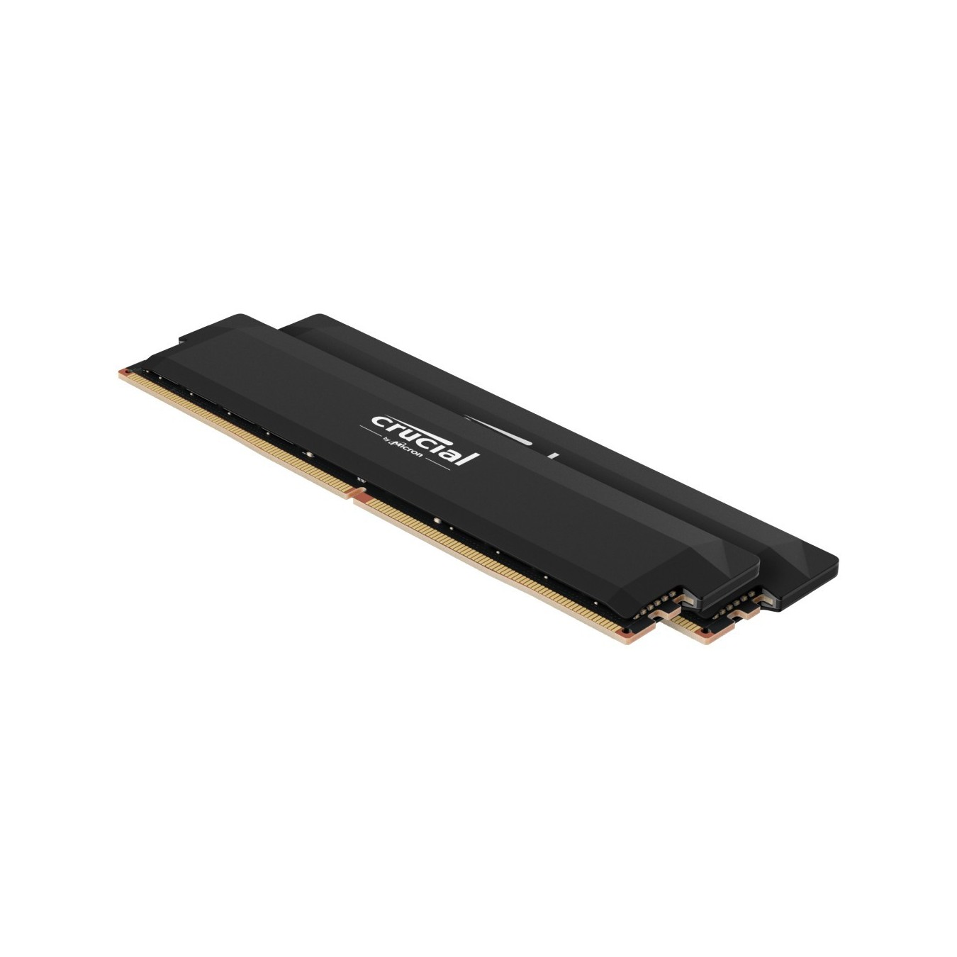Crucial Pro 6400 Kit 32GB 2x16GB UDIMM CL38 B Overclocking - CP2K16G64C38U5B - Black 32GB (2x16GB) DDR5 6400 CL38 UDIMM