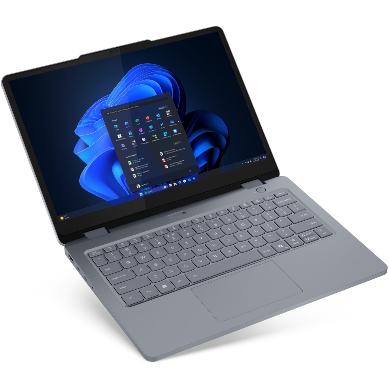 LENOVO 13w 2-in-1 G3 Core5 120U - Luna Grey, 16GB, 512GB SSD W11P Integrated Pen Touch — Buy in Cyprus with Fast Delivery