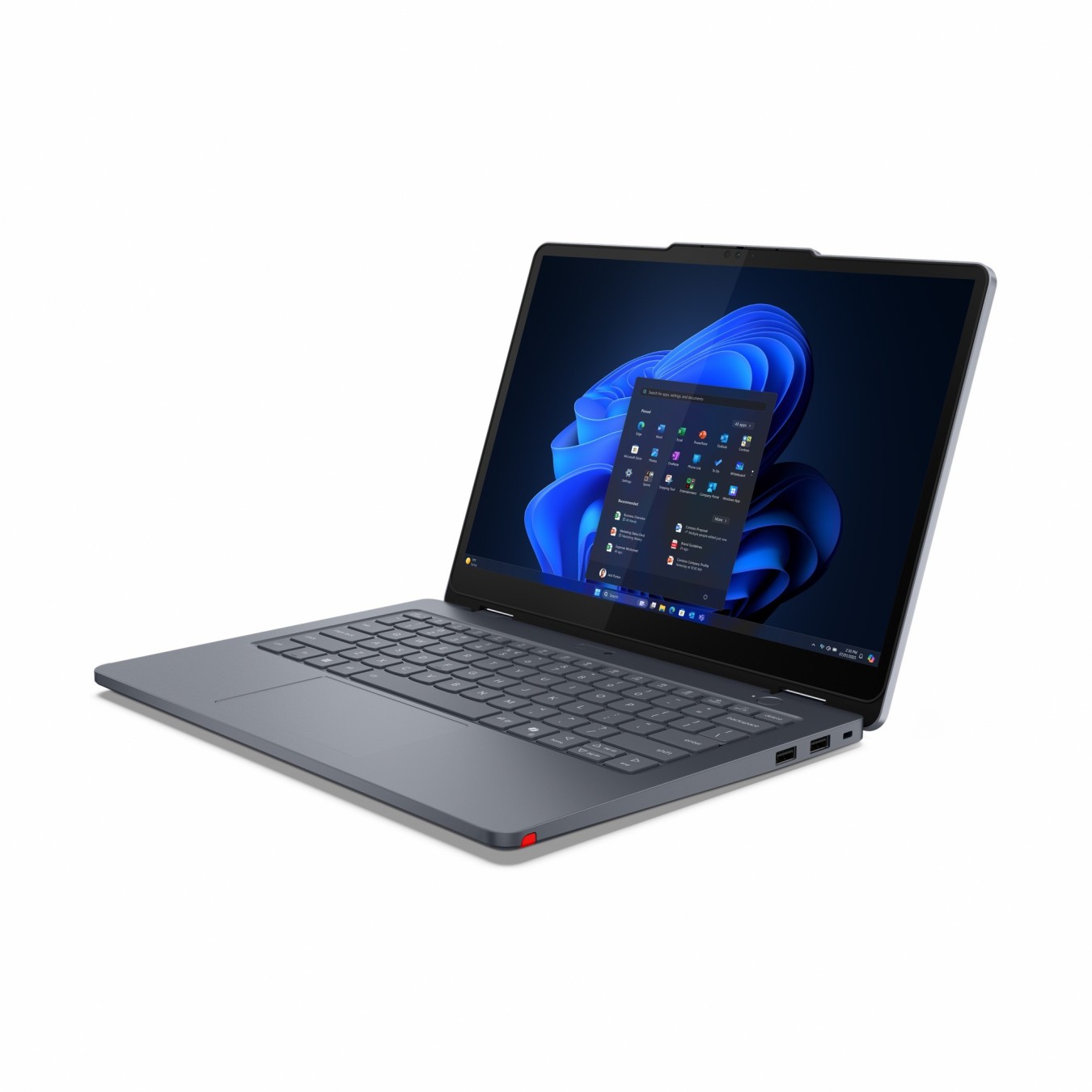 LENOVO 13w 2-in-1 G3 Core5 120U - Luna Grey, 16GB, 512GB SSD W11P Integrated Pen Touch — Buy in Cyprus with Fast Delivery