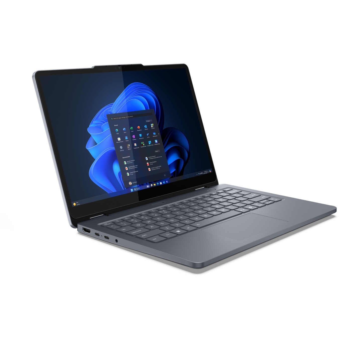 LENOVO 13w 2-in-1 G3 Core5 120U - Luna Grey, 16GB, 512GB SSD W11P Integrated Pen Touch — Buy in Cyprus with Fast Delivery
