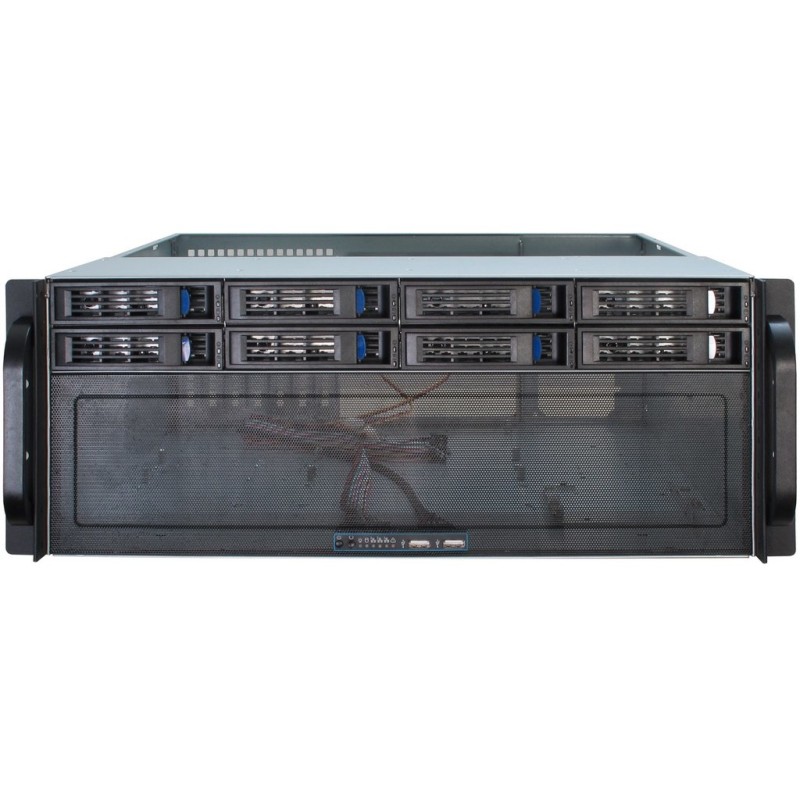 Buy Inter-Tech IPC Server Chassis - IPC 4U-4408 - (Black/Silver, 4U rack-mount, ... in Cyprus, Nicosia, Limassol, Larnaka, Pafos