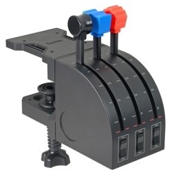 Buy Logitech Flight Throttle Quadrant - Gasregler - Black in Cyprus, Nicosia, Limassol, Larnaka, Pafos