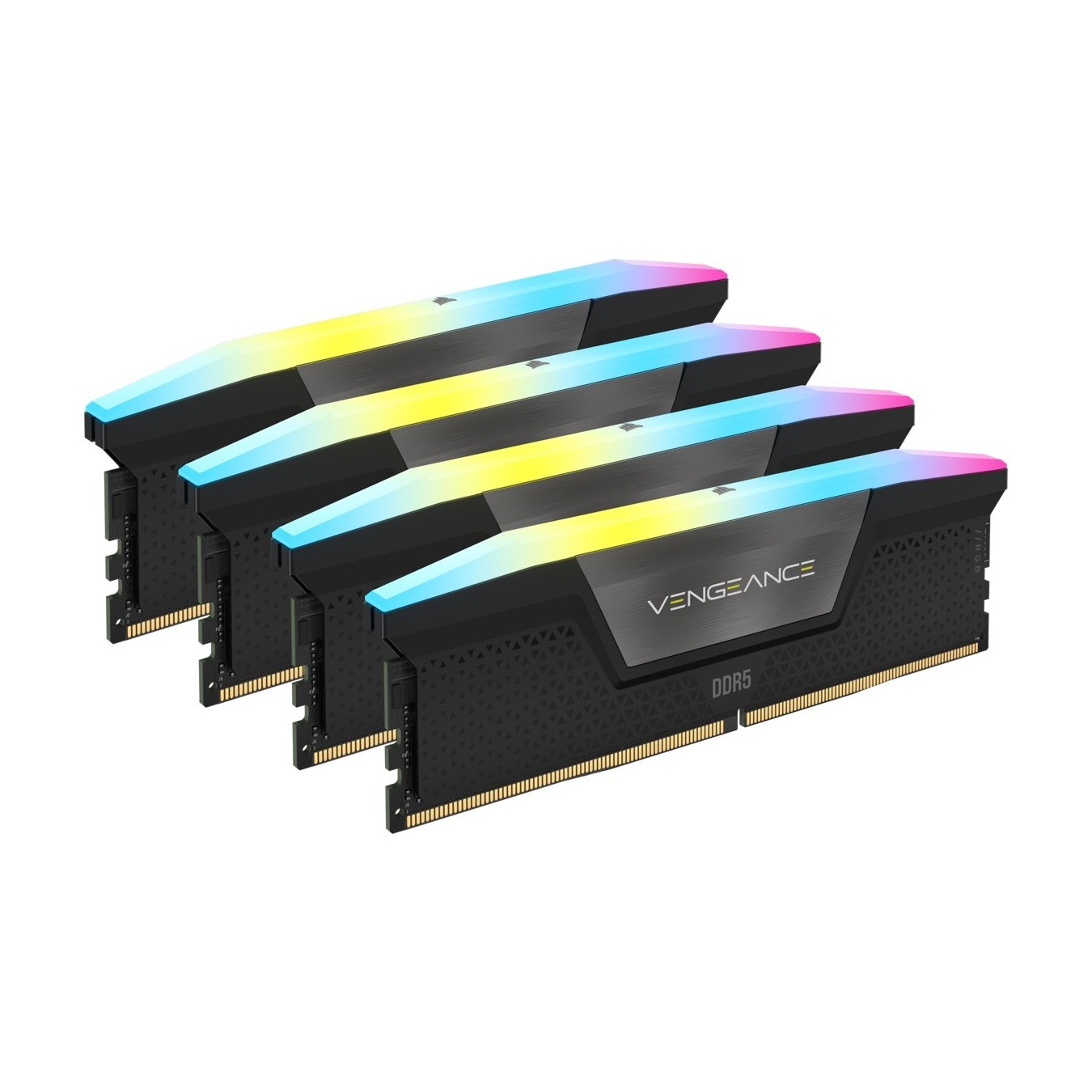 64 GB Corsair DIMM 6600 (4x 16 GB) Quad-Kit (Black) - CMH64GX5M4B6600C32 - Vengeance RGB. INTEL XMP