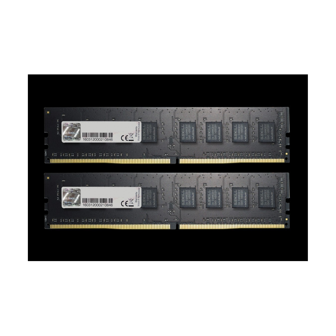 16GB PC 2666 CL19 G.Skill KIT (2x8GB) 16GNT - 16GNT - 16GB, 2666 MHz, CL19, DDR4, 288-pin DIMM