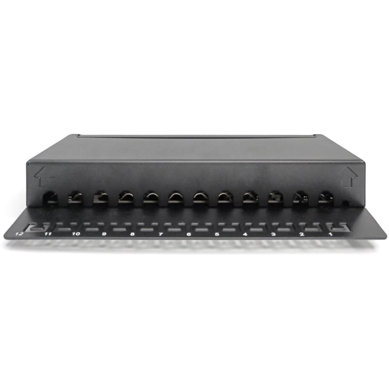 Buy DIGITUS Patch Panel 1HE 12-Port Cat6A Shielded Black in Cyprus, Nicosia, Limassol, Larnaka, Pafos