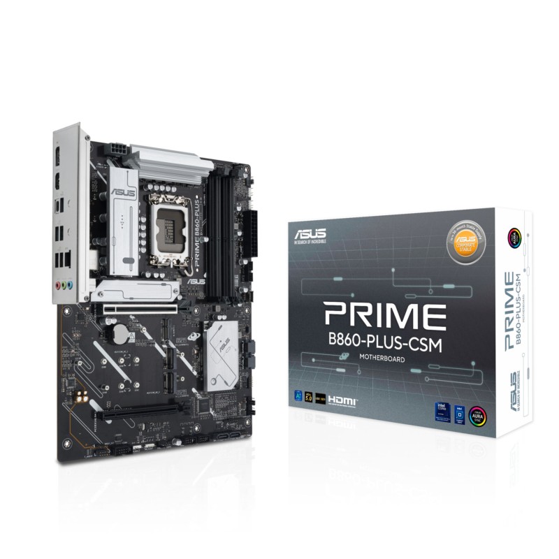 Buy ASUS PRIME B860-PLUS-CSM - LGA 1851 Socket V1 - DDR5, 4x DIMM, 256GB Max, AT... in Cyprus, Nicosia, Limassol, Larnaka, Pafos