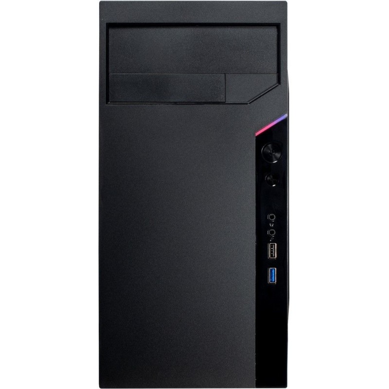 Buy Inter-Tech IT-6505 Reto Micro Tower ATX - IT-6505 - Black Micro Tower PC in Cyprus, Nicosia, Limassol, Larnaka, Pafos