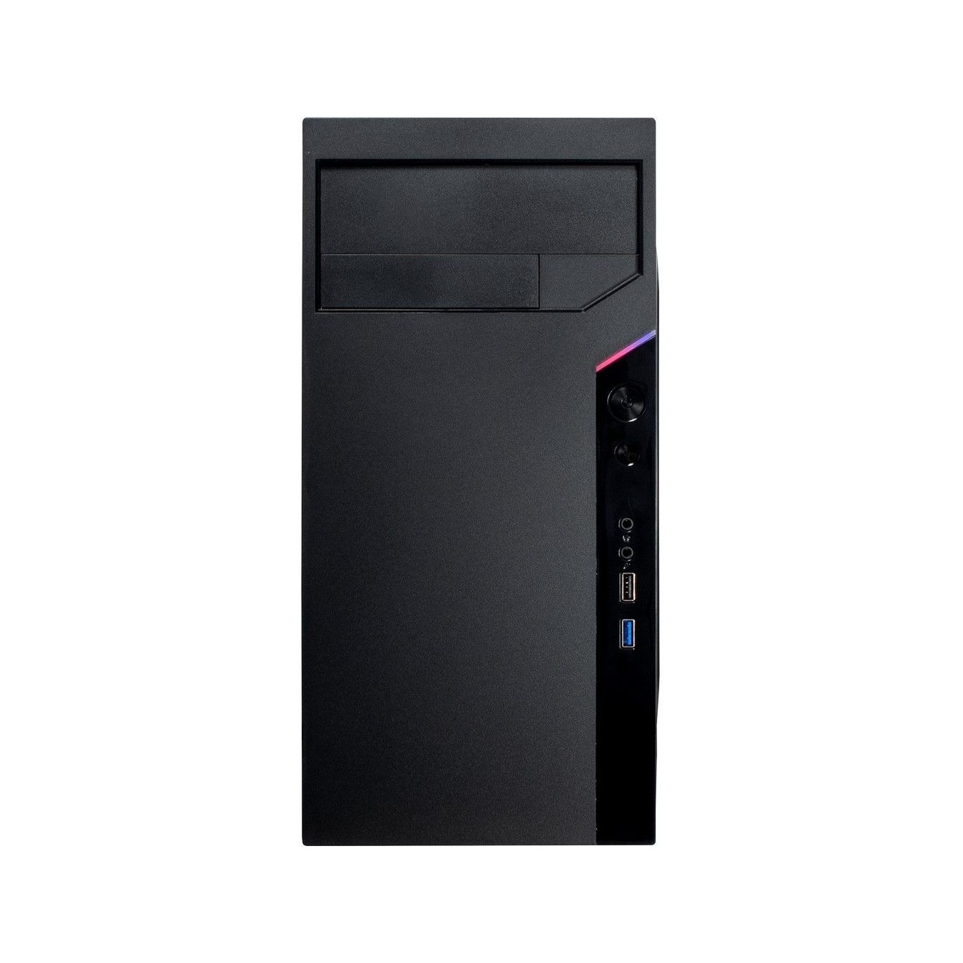 Inter-Tech IT-6505 Reto Micro Tower ATX - IT-6505 - Black Micro Tower PC — Buy in Cyprus with Fast Delivery