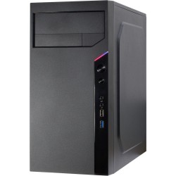 Buy Inter-Tech IT-6505 Reto Micro Tower ATX - IT-6505 - Black Micro Tower PC in Cyprus, Nicosia, Limassol, Larnaka, Pafos