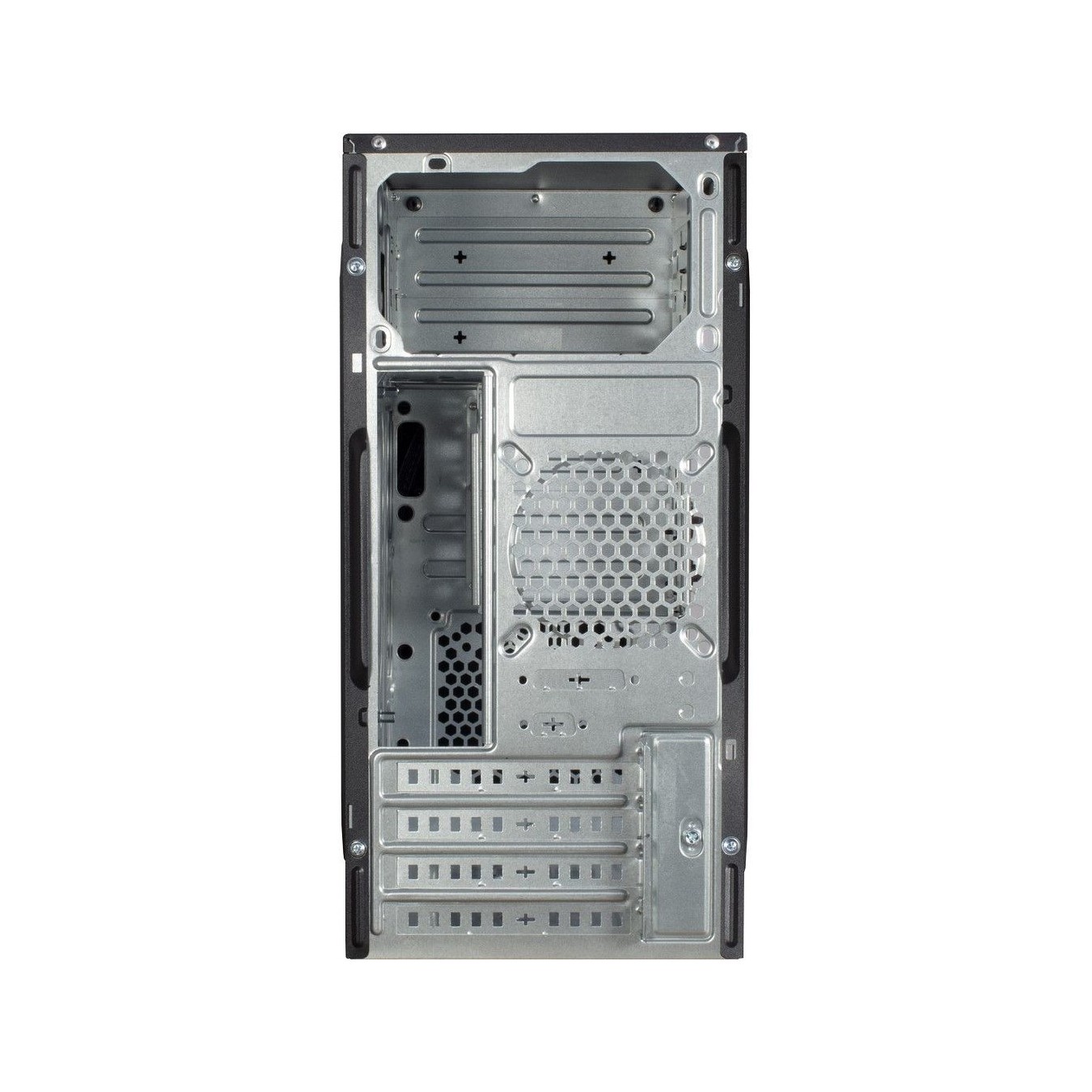 Inter-Tech IT-6505 Reto Micro Tower ATX - IT-6505 - Black Micro Tower PC — Buy in Cyprus with Fast Delivery
