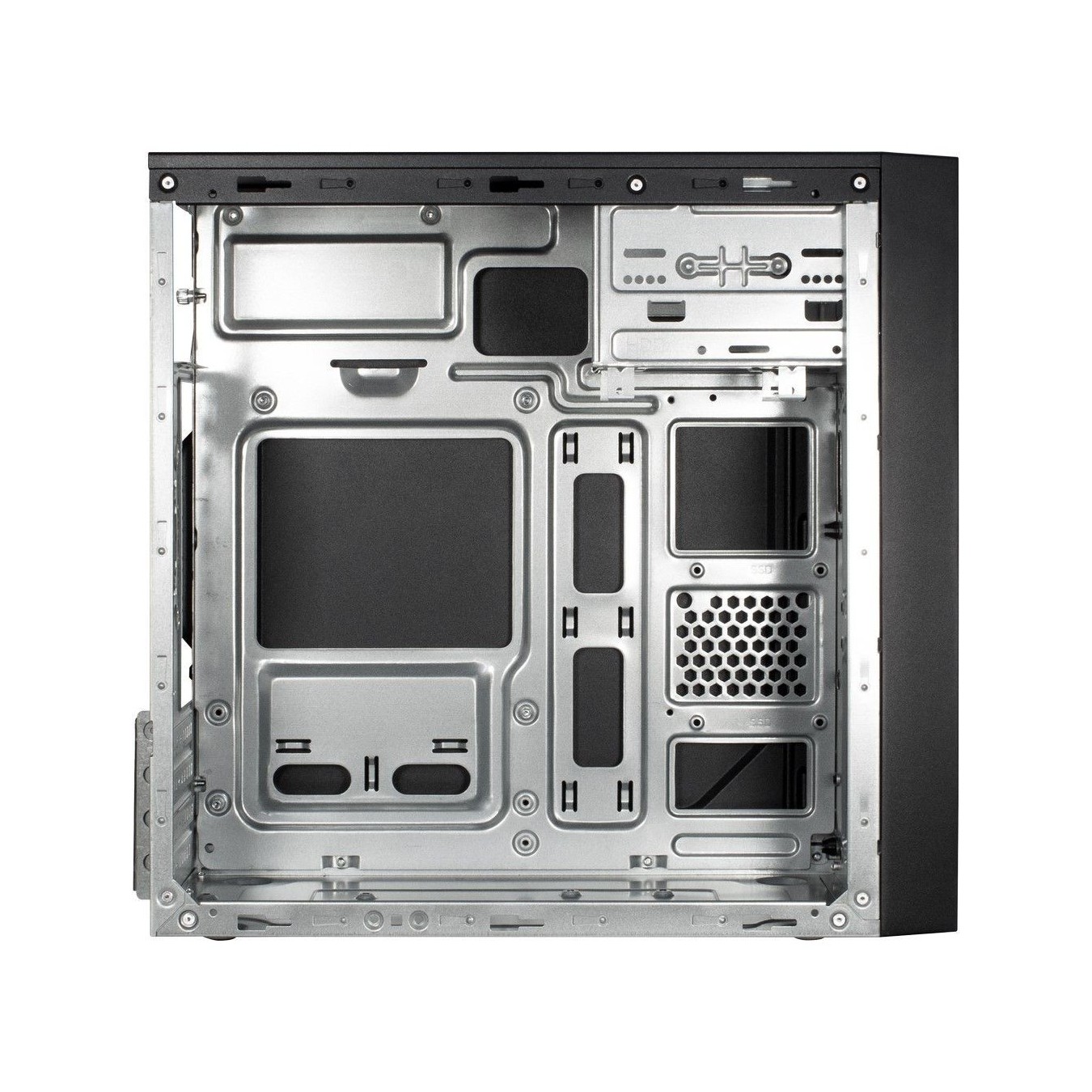 Inter-Tech IT-6505 Reto Micro Tower ATX - IT-6505 - Black Micro Tower PC — Buy in Cyprus with Fast Delivery