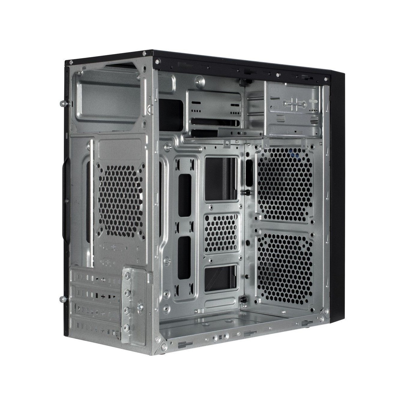 Inter-Tech IT-6505 Reto Micro Tower ATX - IT-6505 - Black Micro Tower PC — Buy in Cyprus with Fast Delivery