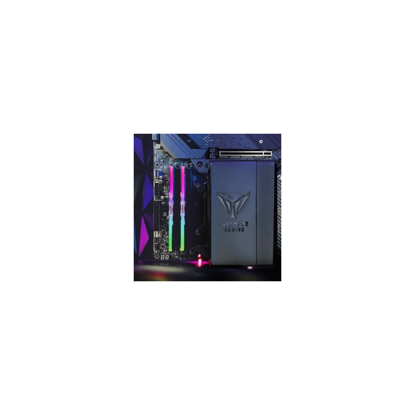 32 GB Patriot DIMM 6800 (2x 16 GB) Dual-Kit (Black PVVR532G680C34K. Viper Venom RGB. INTEL XMP)