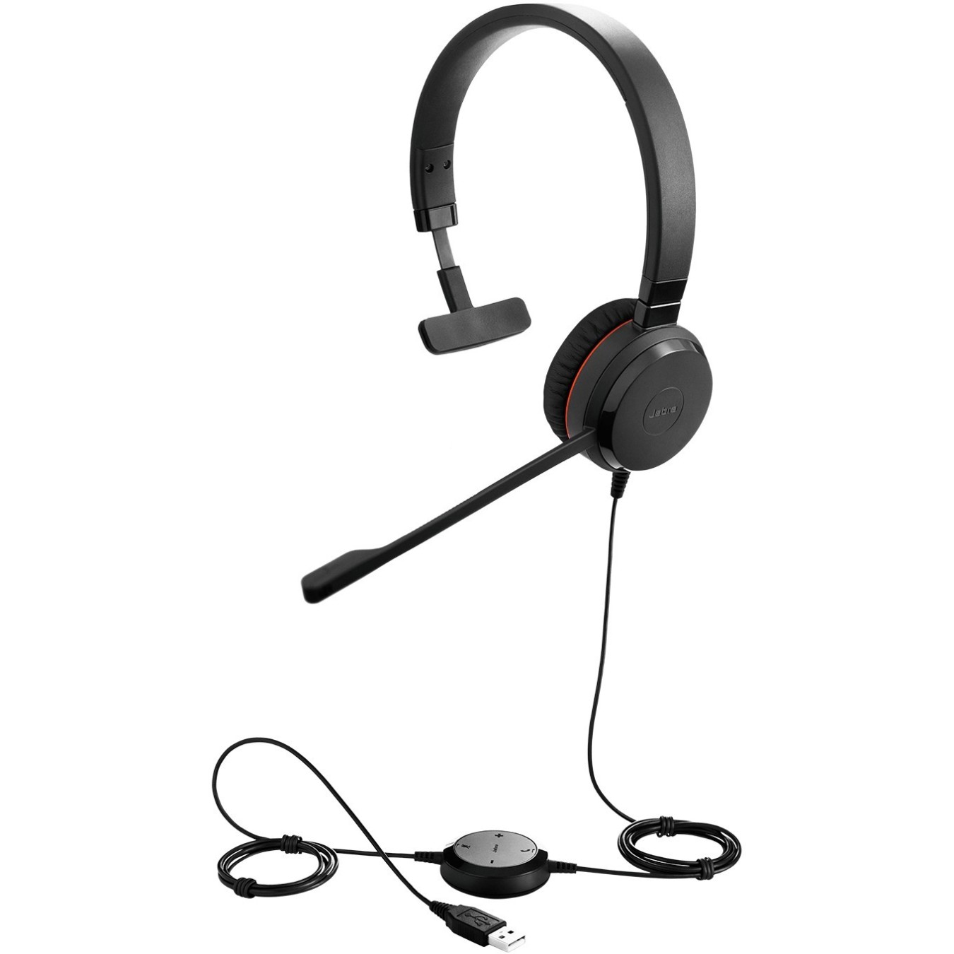 Jabra Evolve 20SE Headset Mono USB MS - 20SE - Black — Buy in Cyprus with Fast Delivery