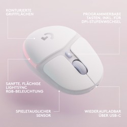 Buy Logitech G705 Wireless Gaming Mouse - EER2 - OFF WHITE in Cyprus, Nicosia, Limassol, Larnaka, Pafos