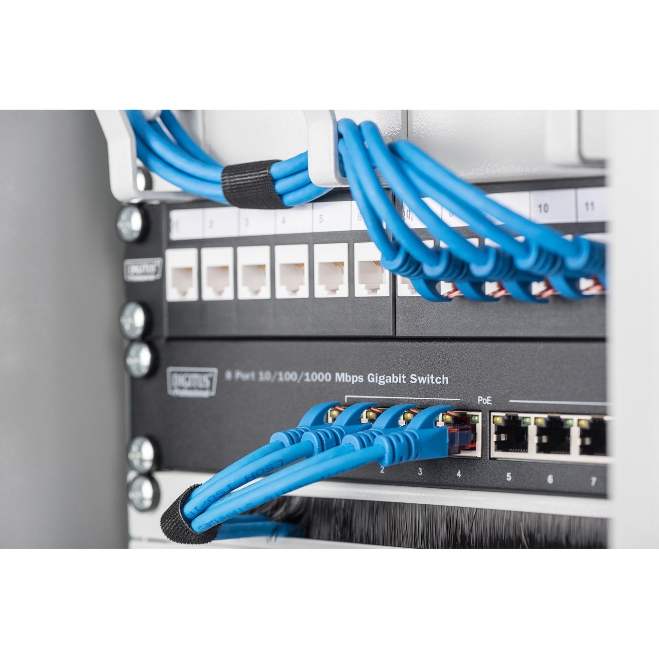 DIGITUS 8-Port Gigabit Unmanaged Switch - Black — Buy in Cyprus with Fast Delivery