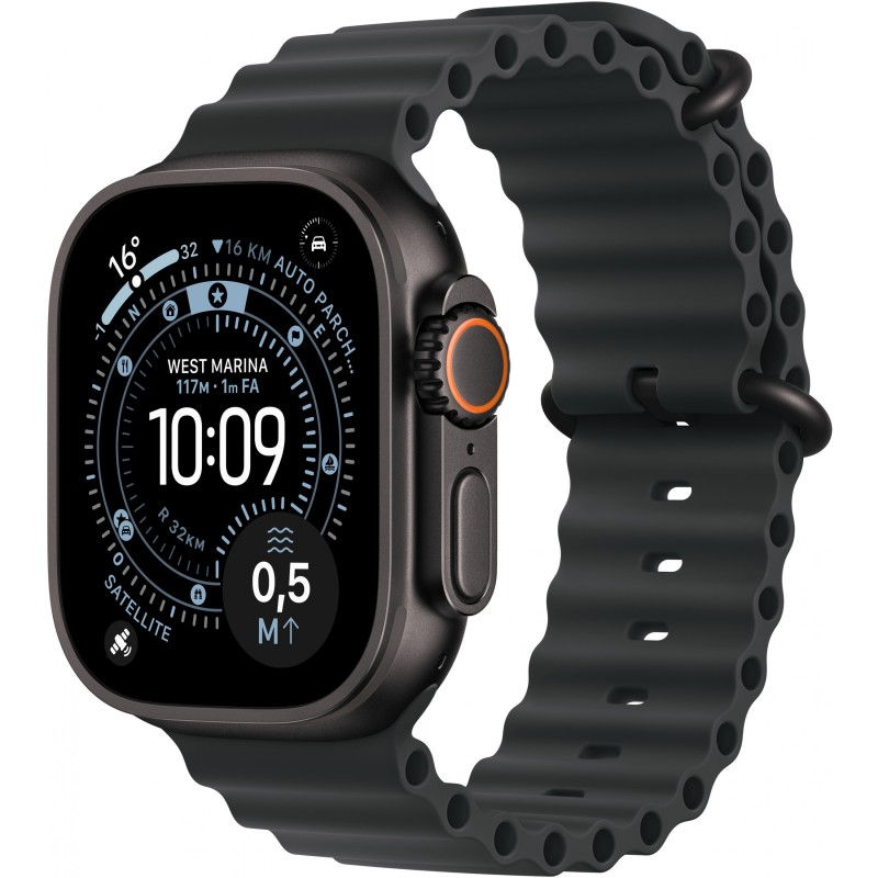 Buy Apple Watch Ultra 3 Titanium Cellular 49mm Schwarz (Ocean Armband schwarz) -... in Cyprus, Nicosia, Limassol, Larnaka, Pafos