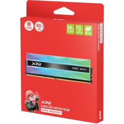 Buy 32GB PC 6000 CL30 ADATA XPG LANCER NEON RGB KIT 2x16GB - Multicolour DDR5 in Cyprus, Nicosia, Limassol, Larnaka, Pafos