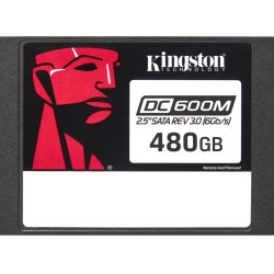 Buy Kingston DC600M - 480GB SATA III 2.5in Enterprise SSD - 3D TLC, Power-loss P... in Cyprus, Nicosia, Limassol, Larnaka, Pafos