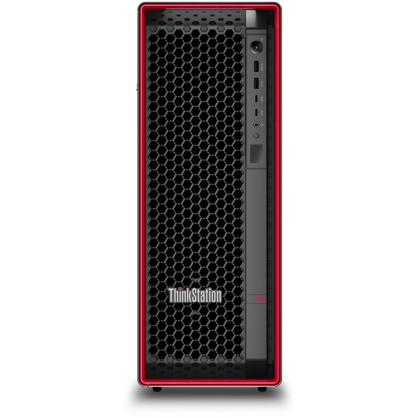 Lenovo ThinkStation P5 TW Xeon W3-2545 2x32 1TB 4000ADA W11P - P5 - Black, Red, 64 GB, 3.5 GHz, 4.7 GHz