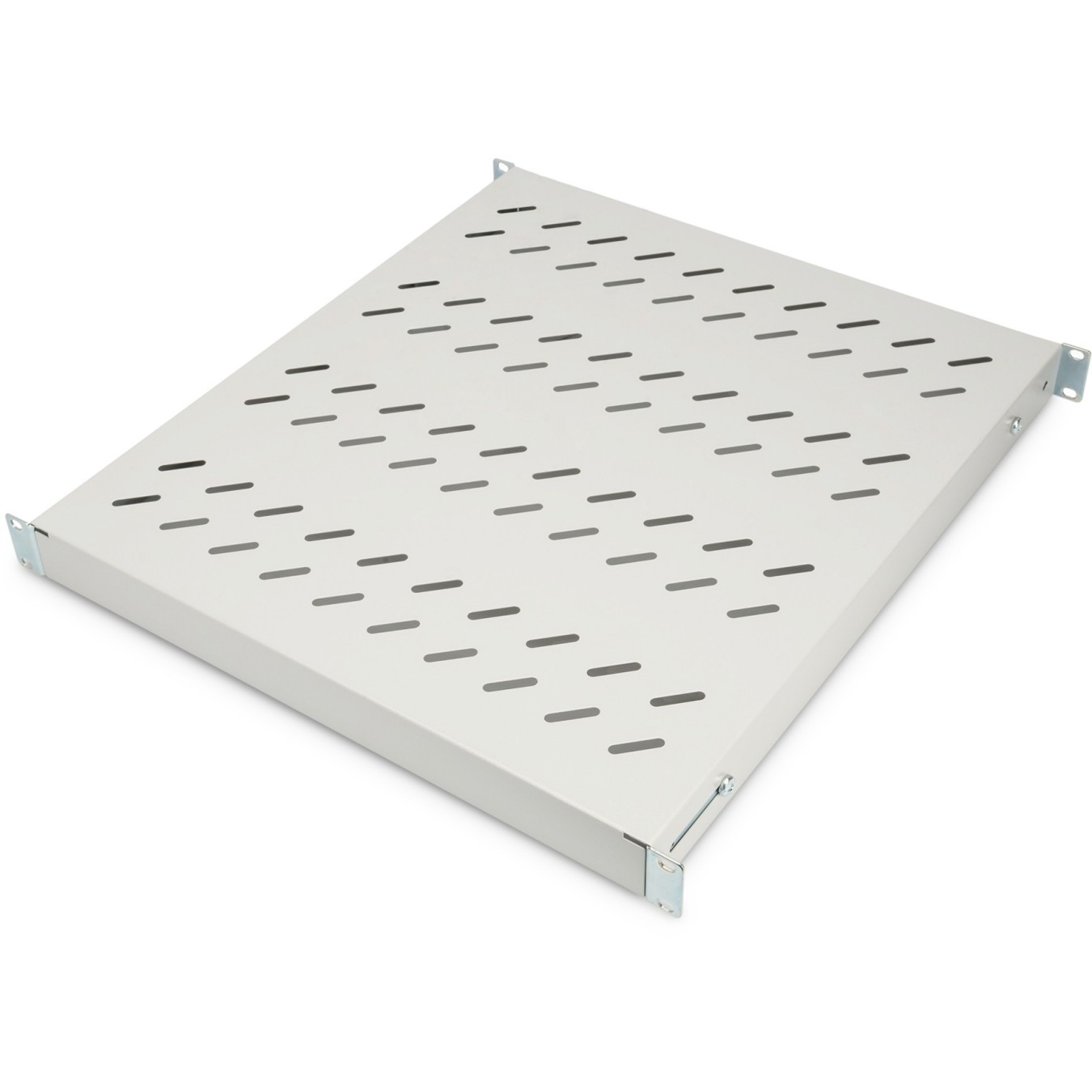 Digitus Shelf 1HE 44x482x500-780mm Up to 50kg Grey Variable Rails - (Grey, 1HE, 44x482x500-780mm, 50 kg capacity)