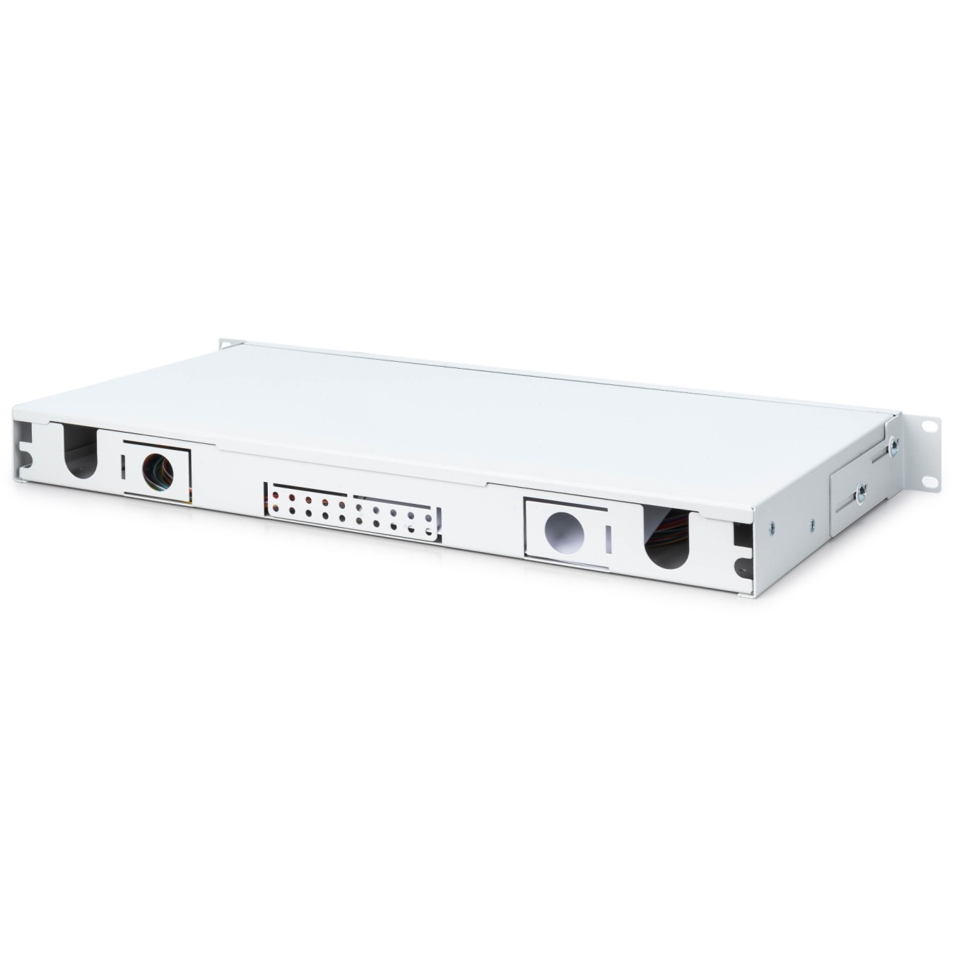 DIGUTUS LWL Splice Box 1U - 12x LC DX OS2 Grey — Buy in Cyprus with Fast Delivery