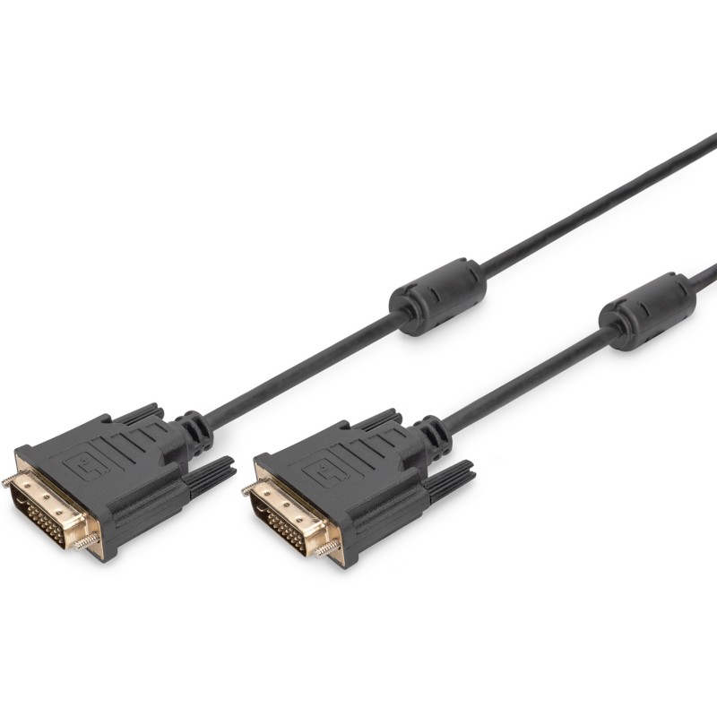 Buy DIGITUS DVI-D-Kabel DVI(24+1) - to DVI(24+1) St St 3.00m schw - Black in Cyprus, Nicosia, Limassol, Larnaka, Pafos