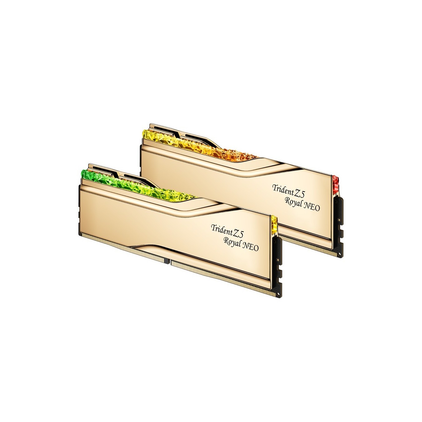 32GB PC 6400 CL30 G.Skill KIT (2x16GB) TR5NG Royal GOLD - F5-6400J3039G16GX2-TR5NG - DDR5 6400MT/s CL30 RGB Backlight