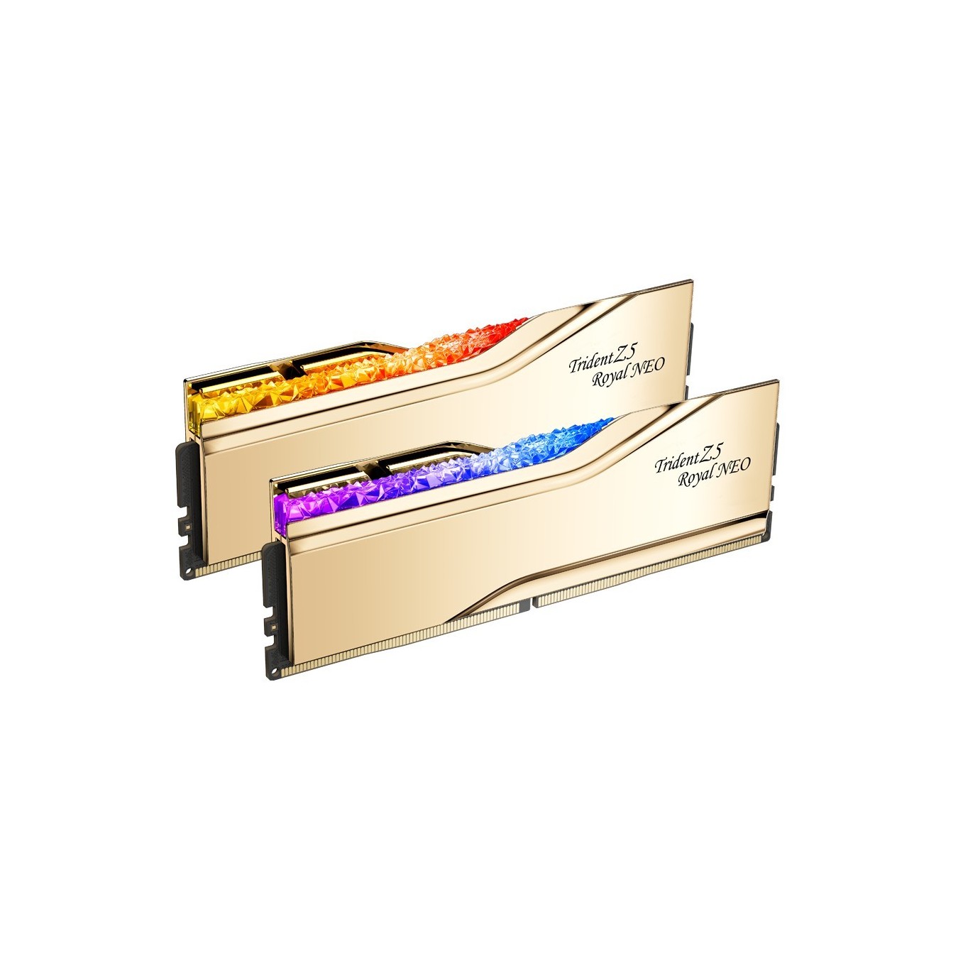 32GB PC 6400 CL30 G.Skill KIT (2x16GB) TR5NG Royal GOLD - F5-6400J3039G16GX2-TR5NG - DDR5 6400MT/s CL30 RGB Backlight