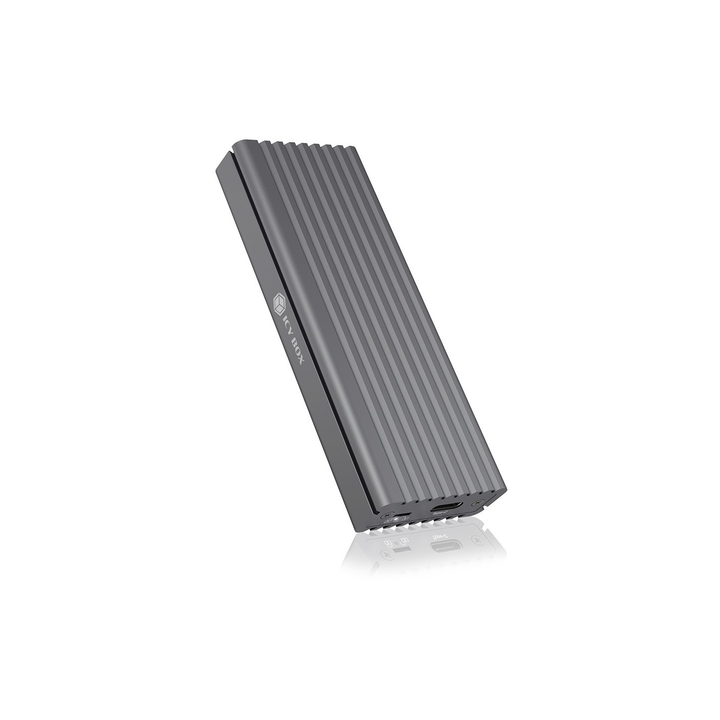 ICY BOX USB-C 3.1 NVMe Enclosure for M.2 NVMe SSD - IB-1817M-C31 - Aluminium — Buy in Cyprus with Fast Delivery