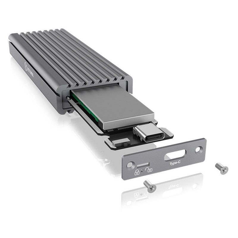 Buy ICY BOX USB-C 3.1 NVMe Enclosure for M.2 NVMe SSD - IB-1817M-C31 - Aluminium in Cyprus, Nicosia, Limassol, Larnaka, Pafos