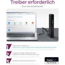 ICY BOX IB-DK2241AC USB 3.0 11-in-1 Docking Station – Dual Display, Gigabit Ethernet | Armenius Store