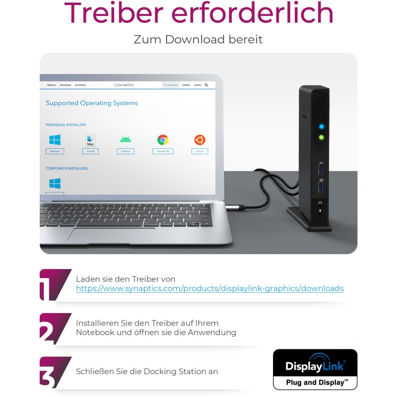 Buy ICY BOX IB-DK2241AC USB 3.0 11-in-1 Docking Station - IB-DK2241AC - Black in Cyprus, Nicosia, Limassol, Larnaka, Pafos