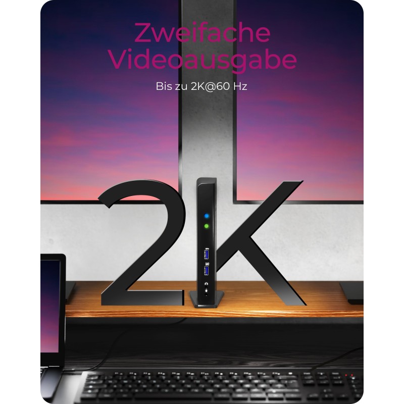 Buy ICY BOX IB-DK2241AC USB 3.0 11-in-1 Docking Station - IB-DK2241AC - Black in Cyprus, Nicosia, Limassol, Larnaka, Pafos