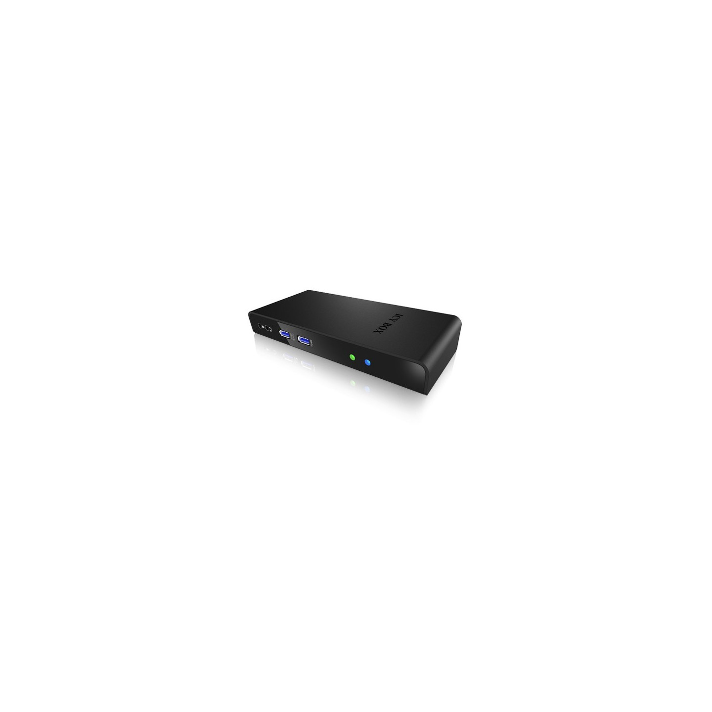 ICY BOX IB-DK2241AC USB 3.0 11-in-1 Docking Station - IB-DK2241AC - Black — Buy in Cyprus with Fast Delivery